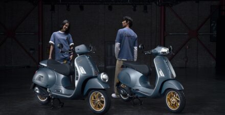 Vespa Officina 8 diluncurkan dalam dua model: Vespa Sprint Officina 8 dan Vespa GTV Officina 8.