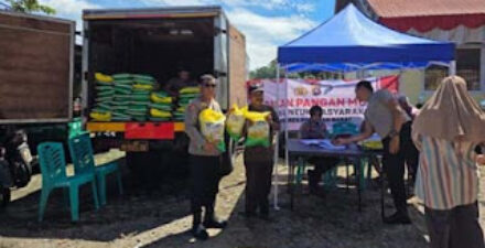 Polda Sumbar Salurkan 1,5 Juta Kg Beras SPHP untuk Stabilkan Harga Pangan