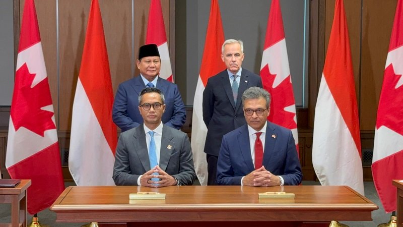 RI-Kanada Resmi Teken ICA-CEPA.