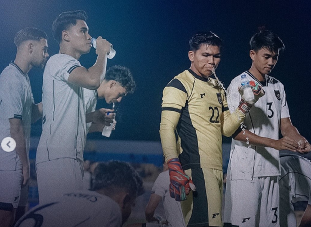 Timnas Indonesia U-23 kala berlaga.