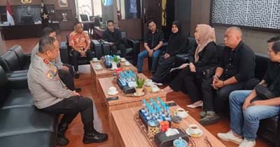 Kapolda Sumbar beserta jajaran dalam upaya menekan dan memberantas aksi tawuran