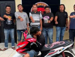 Polsek Lubeg Amankan Tersangka Pencurian Motor