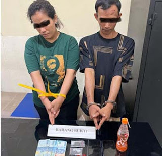 Sepasang Kekasih Jadi Tersangka Kasus Narkoba di Agam