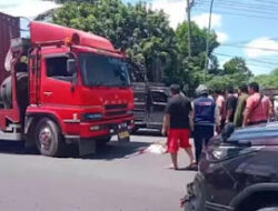 Motor Ditabrak Truk, Seorang Istri Meninggal