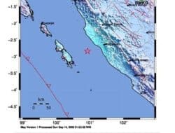Getaran Gempa Mukomuko Terasa di Sejumlah Daerah Sumbar