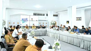 Wali Kota Padang, Fadly Amran, menerima aspirasi dari Komunitas Pedagang Pasar (KPP)