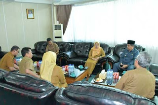 Bupati Agam, Benni Warlis, melakukan kunjungan kerja