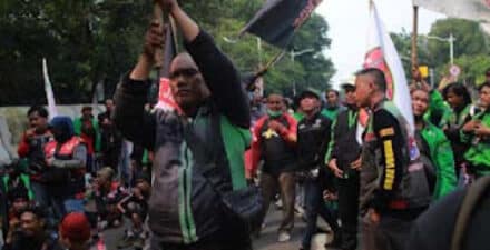 Ribuan ojol akan demo di DPR pada Rabu (17/9/2025) dan mematikan aplikasinya.