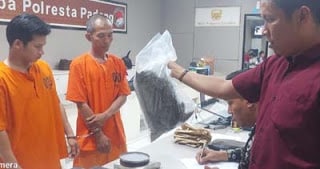 Polisi Amankan tersangka kasus narkotika