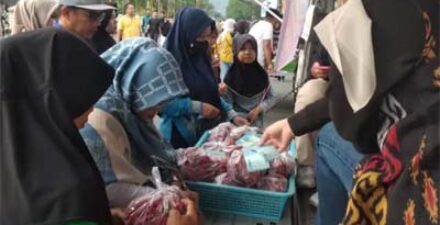 Pemprov Sumbar dan BI Gelar Pasar Murah Cabai di CFD.