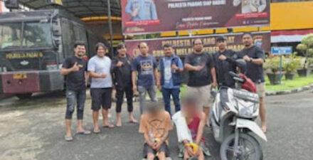 Dua Pria Diamankan Terkait Kasus Curanmor di Padang Timur