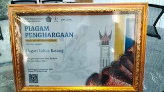 Piagam Penghargaan