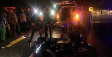 Truk Tangki dan Motor Tabrakan, Korban Tewas