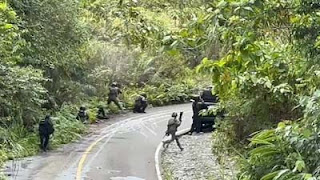 Kontak tembak Satgas Operasi Damai Cartenz dengan Kelompok Kriminal Bersenjata (KKB)