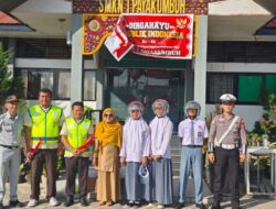 Jasa Raharja Sumbar Edukasi Keselamatan Lalu Lintas di SMKN 1 Payakumbuh