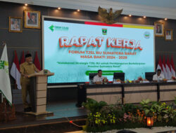 Rapat Kerja TJSL BU 2024-2029 di Buka Gubernur Sumbar Mahyeldi