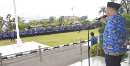 Wali Kota Yota Balad Pimpin Upacara HKN Tekankan Disiplin ASN Pemko Pariaman