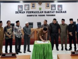 Perubahan APBD 2025 Padang Pariaman Disepakati, Defisit Rp37,9 Miliar Ditutup Nol SILPA