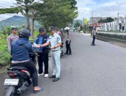 Turun ke Jalan, Jasa Raharja Bukittinggi Edukasi Pengendara Soal Pemutihan Pajak Kendaraan