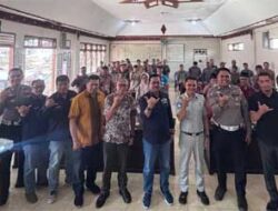 Jasa Raharja Dukung Sosialisasi PKB bersama Tim Pembina Samsat Padang Panjang di Kecamatan X Koto, Tanah Datar