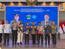 Jasa Raharja Sumbar Hadiri Pelantikan Pengurus MTI Sumbar 2025–2028, Angkat Isu Transportasi Berkelanjutan di Ranah Minang