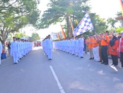 Puluhan Ribu Masyarakat Tumpah Ruah, Saksikan Pawai Alegoris Dalam rangkat Peringatan HUT Kemeredekan ke 80 RI