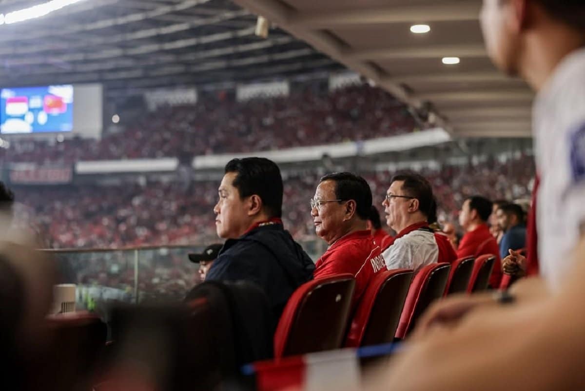 Erick Thohir minta maaf ke Presiden Prabowo Subianto.