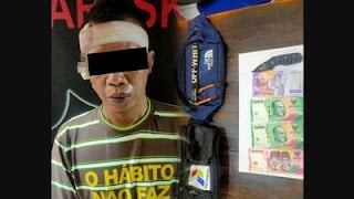 Pria berinisial JM (40), ditangkap warga karena melakukan pencurian