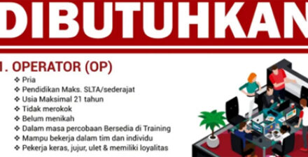 Rumah Kemasan Pilar Sentra Pack Buka Lowongan Kerja Terbaru!Posisi Operator dan Administrasi.