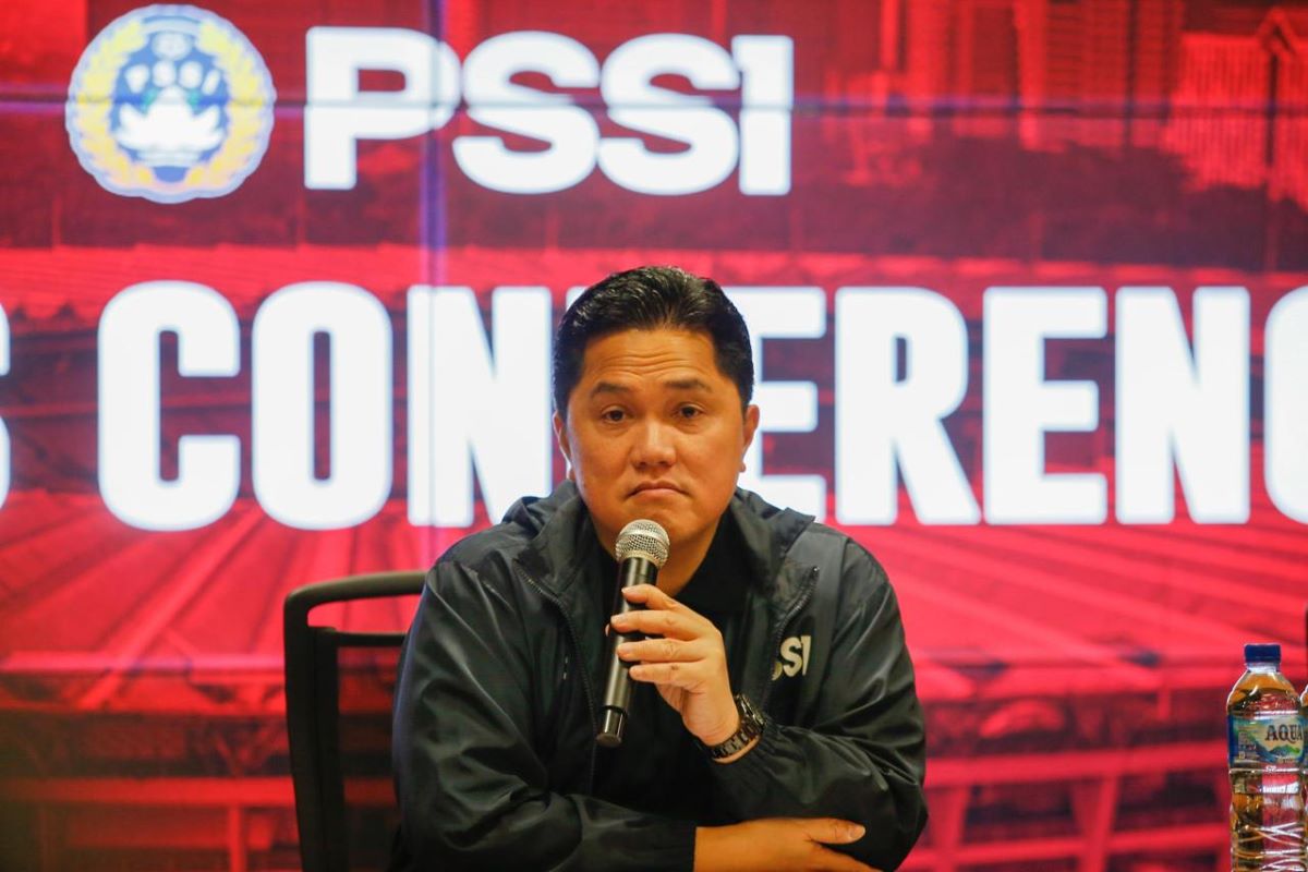 Ketum PSSI, Erick Thohir.