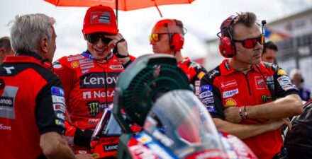 Marc Marquez siap berjuang di race MotoGP Mandalika 2025.