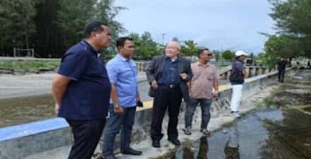 Yasumasa Sasahara melakukan kunjungan ke Kota Pariaman.