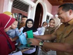 Wali Kota Pariaman Resmikan Makan Bergizi Gratis di Kecamatan Tengah