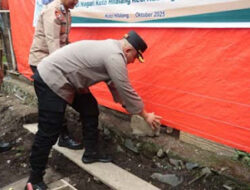 Kapolres Solok Hadirkan Bantuan Rumah untuk Warga