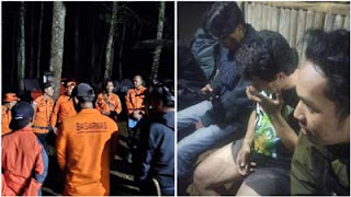 Pendaki Gunung Jatuh ke Jurang di Lembah Gunung Burangrang, Bandung Barat.