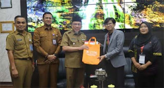 Wawako Padang Terima Kunjungan Mahasiswa UTM