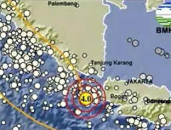 BMKG, Gempa M 4,0 di Barat Daya Sumur