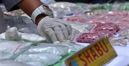 Kurir 9 Kg Sabu Ditangkap di Bengkalis, Pimpinan Masih Buron