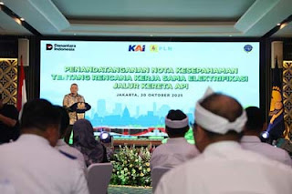 Menteri Perhubungan Apresiasi Inisiatif Elektrifikasi Jalur Kereta