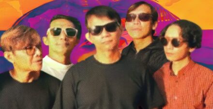 Para personel grup band AFTERSUNSET. (Dok. Istimewa)