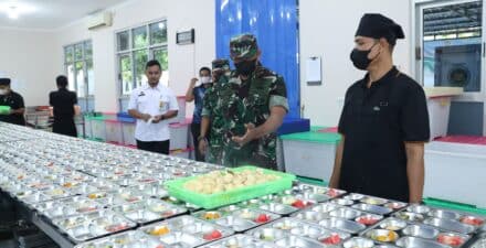 Komandan Lanud Adi Soemarmo Melakukan Pengawasan Operasional SPPG 1 dan 2