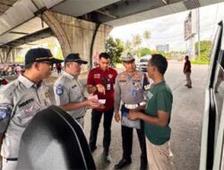 Jasa Raharja Sumbar Ikuti Operasi Gabungan di Fly Over BIM, Dorong Kepatuhan Pajak dan Iuran Wajib Kendaraan Umum