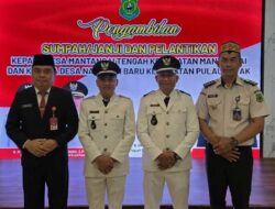 Camat Mantangai Yubderi Ingatkan Kades Baru, Utamakan Kepentingan Masyarakat
