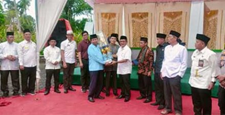 Di Tengah Hujan, Cahaya Alquran Menyinari Padang Laring, Pembukaan MTQ ke-50 IV Koto Aurmalintang Meriah