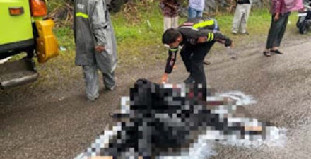 Hujan Gerimis Picu Kecelakaan Fatal di Lubuk Selasih, Solok