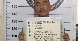 Seorang Petani di Sijunjung Ditangkap Terkait Peredaran Sabu