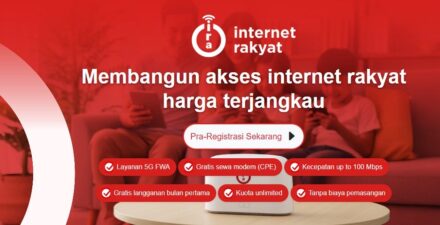 Internet Rakyat Resmi Diluncurkan, Tarif Mulai Rp100 Ribu untuk Kecepatan 100 Mbps
