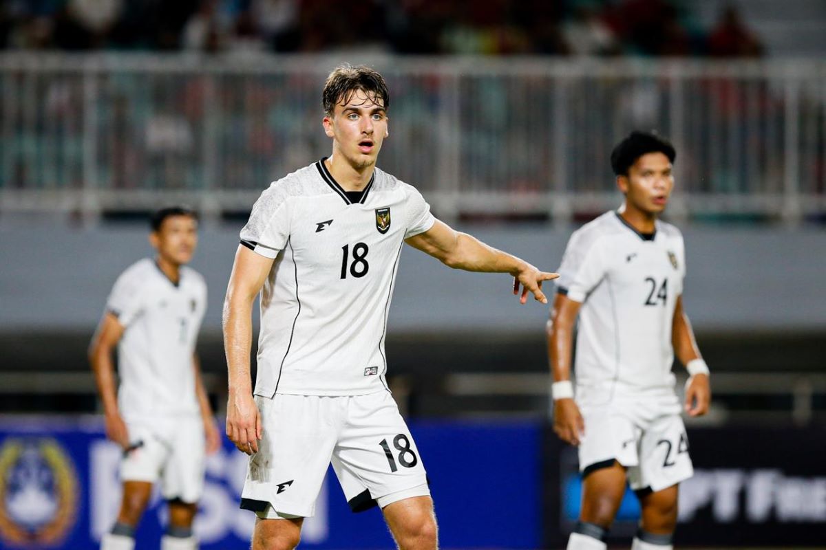 Pemain Timnas Indonesia U-22, Mauro Zijlstra.