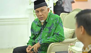 Gubernur Sumatera Barat Mahyeldi Ansharullah.