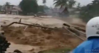 Jembatan Gunung Nago Kota Padang, putus